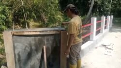 Pembangunan Jembatan Armco Bakapas Capai Tahap Finishing