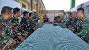Tinjau Posko TMMD 129 Bojonegoro di Kesongo, Dansatgas Bakar Semangat Personel