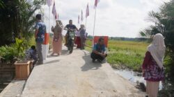 Pembangunan Jembatan Garuda di HST Tuntas, Warga Segera Nikmati Akses Baru