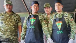 Pastikan Kesiapan Prajurit, Wapang TNI Bersama Menhan Tinjau Marshalling Area Yonif TP 937/Satria Kalijaga