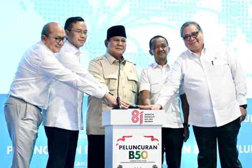 Panglima TNI Hadiri Peluncuran Biodiesel B50, Dukung Penguatan Kemandirian Energi Nasional Panglima TNI Hadiri Peluncuran Biodiesel B50, Dukung Penguatan Kemandirian Energi Nasional