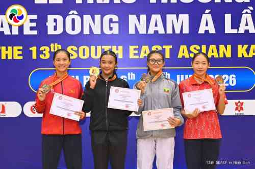 Team INKAI merebut 7 Emas di Kejuaraan Dunia SEAKF Vietnam 2026 Team INKAI merebut 7 Emas di Kejuaraan Dunia SEAKF Vietnam 2026