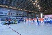 Olahraga Bersama Warnai Peringatan HUT Ke-38 Yasarini di Lanud Sultan Hasanuddin