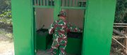 TMMD Ke-129 Kodim 1807/Sorong Selatan Rampungkan Rehab 5 Unit MCK, Tingkatkan Kualitas Sanitasi Warga Kampung Sesor