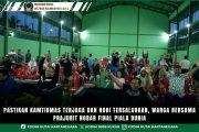 Pastikan Kamtibmas Terjaga dan Hobi Tersalurkan, Warga Bersama Prajurit Nobar Final Piala Dunia