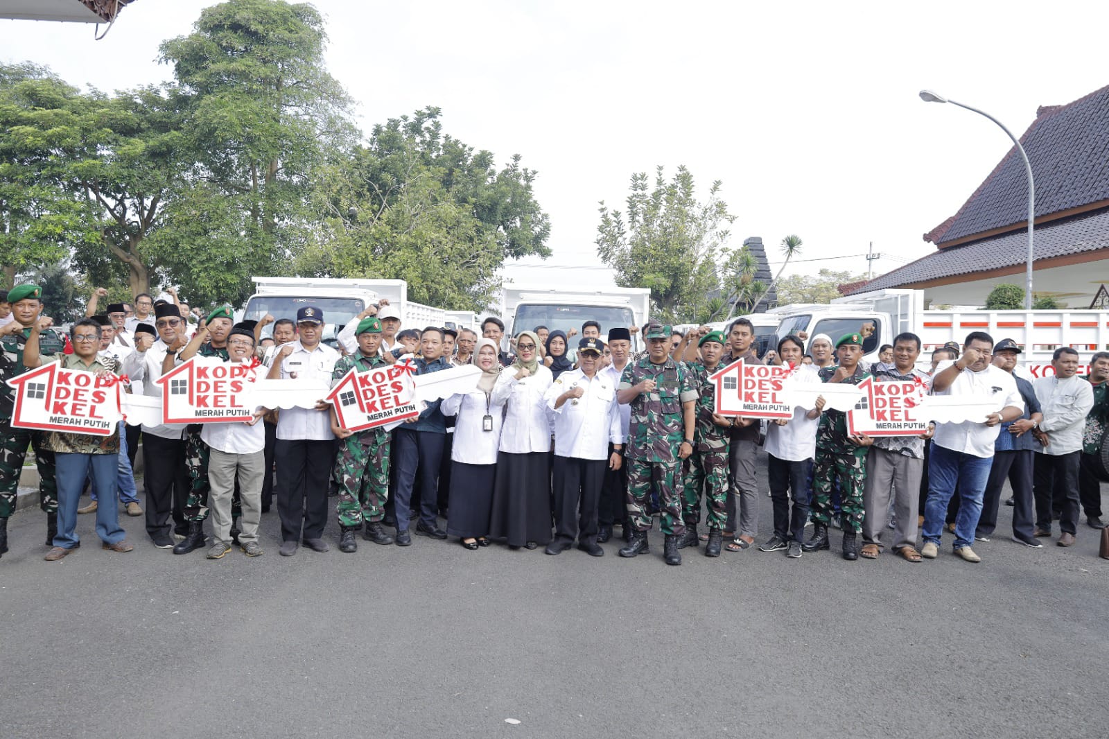 Kodim 0808/Blitar Telah Menyelesaikan Pembangunan KDKMP 260 Titik Sesuai milestone, Menjadi Tercepat Seluruh Indonesia
