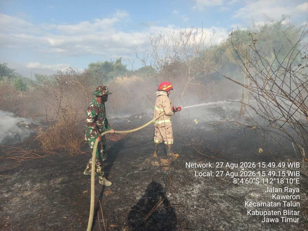 Kebakaran Lahan Penyimpanan Kendaraan PT Moderna Teknik Perkasa Di Talun Berhasil Dipadamkan, Korban Jiwa Nihil Kebakaran Lahan Penyimpanan Kendaraan PT Moderna Teknik Perkasa Di Talun Berhasil Dipadamkan, Korban Jiwa Nihil