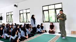 Dari Rasa Ingin Tahu Hingga Cita-Cita, Lanud Sjamsudin Noor Dekatkan Dunia TNI AU Dengan Siswa SRMP 20 Budi Luhur