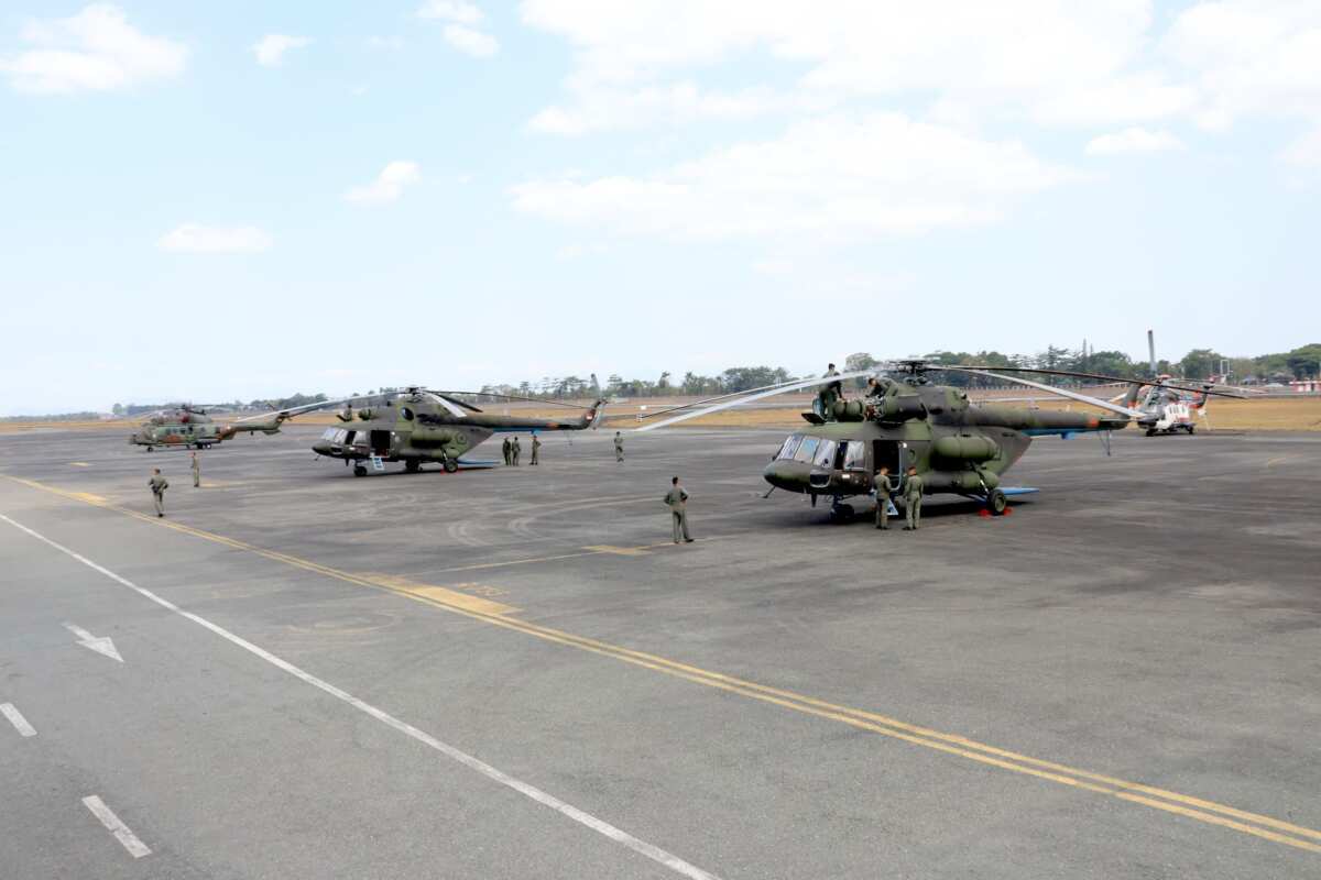 Menembus Asap Karhutla Kalsel, Personel Lanud Sjamsudin Noor dan Kekuatan Udara Bergerak, Heli TNI AU dan Gabungan Dikerahkan, Wujud Negara Hadir