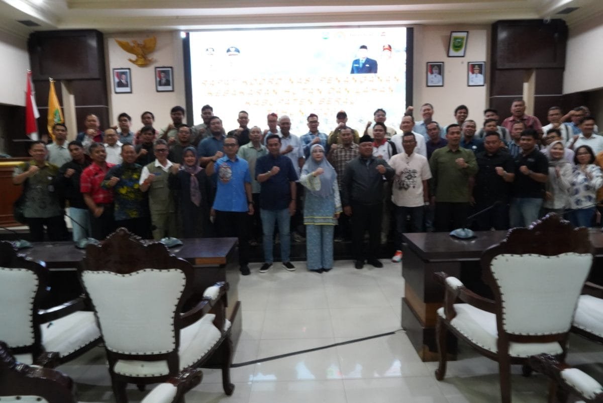 DANDIM 0902 BERAU HADIRI RAPAT KOORDINASI DARURAT PENANGANAN KARHUTLA KABUPATEN BERAU TAHUN 2026