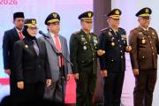 Dandim 0908/Bontang Hadiri Pengukuhan Paskibraka Kota Bontang Tahun 2026