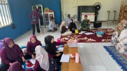 Pendampingan Babinsa di Posyandu Cenderawasih Perkuat Pemantauan Tumbuh Kembang Balita