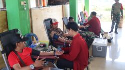 Lewat Setetes Darah: TMMD 129 Bojonegoro Rajut Kepedulian Kemanusiaan di Desa Kesongo