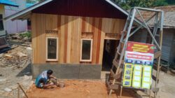 Rehab Rumah Warga Masuk Tahap Akhir, Satgas TMMD Kodim 1002/HST Fokus Finishing