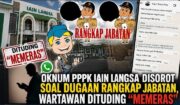 Rangkap Jabatan PPPK IAIN Langsa Dipersoalkan, Wartawan Klaim Dituding Tanpa Bukti