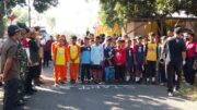 Koramil Wonomerto Kawal Dan Amankan Gelaran Lomba Lari Antar Lembaga Pendidikan Dalam Rangka HUT RI Ke 81