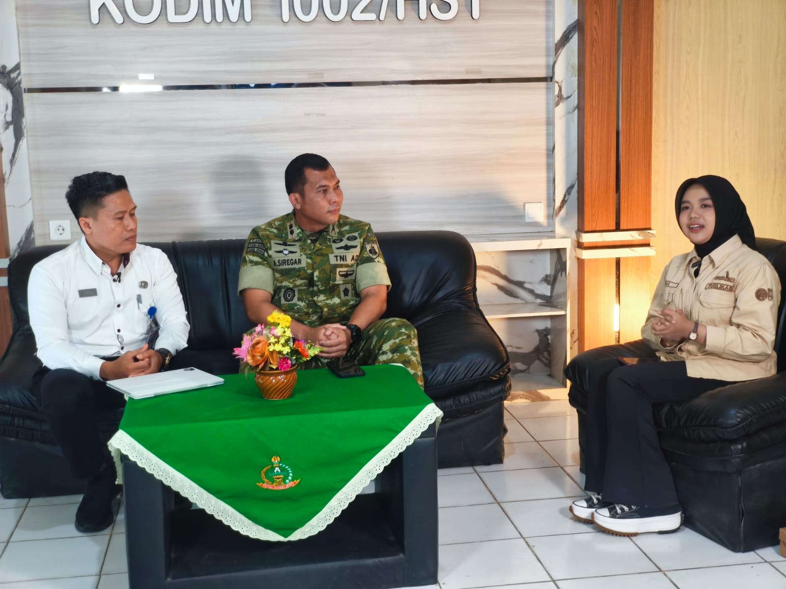 Lewat Jembatan Garuda dan Armco, Kodim 1002/HST Perkuat Akses Antarwilayah Lewat Jembatan Garuda dan Armco, Kodim 1002/HST Perkuat Akses Antarwilayah