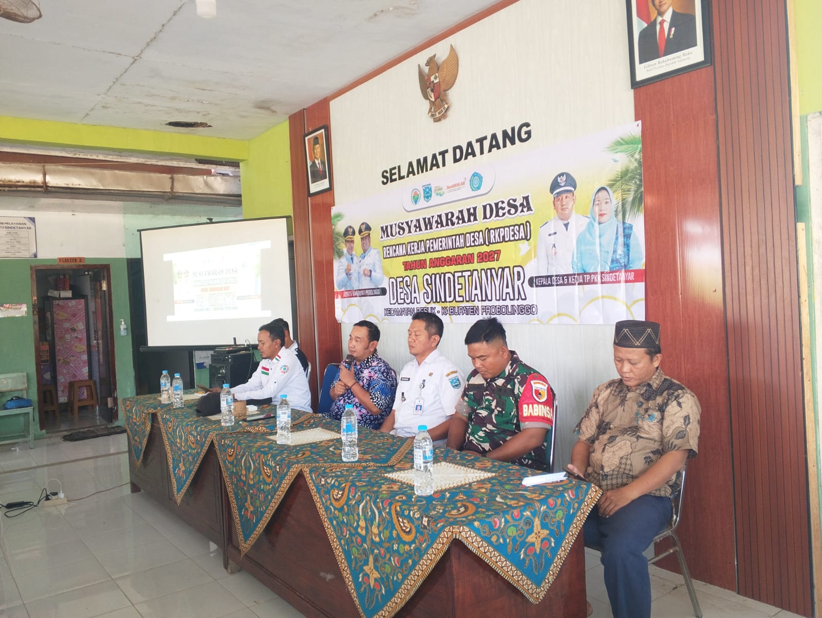 Kawal Pembangunan Wilayah, Koramil Besuk Hadiri Musyawarah Desa Penyusunan RKPDES Kawal Pembangunan Wilayah, Koramil Besuk Hadiri Musyawarah Desa Penyusunan RKPDES