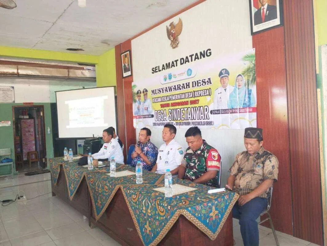 Kawal Pembangunan Wilayah, Koramil Besuk Hadiri Musyawarah Desa Penyusunan RKPDES Kawal Pembangunan Wilayah, Koramil Besuk Hadiri Musyawarah Desa Penyusunan RKPDES