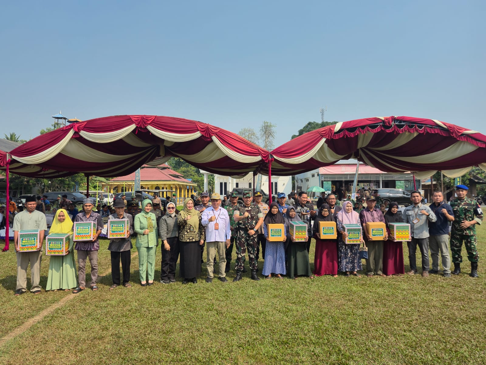 TMMD ke-129 Kodim HST Berakhir, Semangat Gotong Royong di Desa Awang Berlanjut