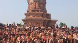 Koramil Paiton Hadiri Upacara HUT Pramuka Ke 65 Dilokasi Wisata Candi Jabung