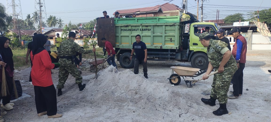 Koramil 1008-05 Bersama Kecamatan Kelua Persiapkan Upacara HUT Kemerdekaan RI ke-81 Koramil 1008-05 Bersama Kecamatan Kelua Persiapkan Upacara HUT Kemerdekaan RI ke-81