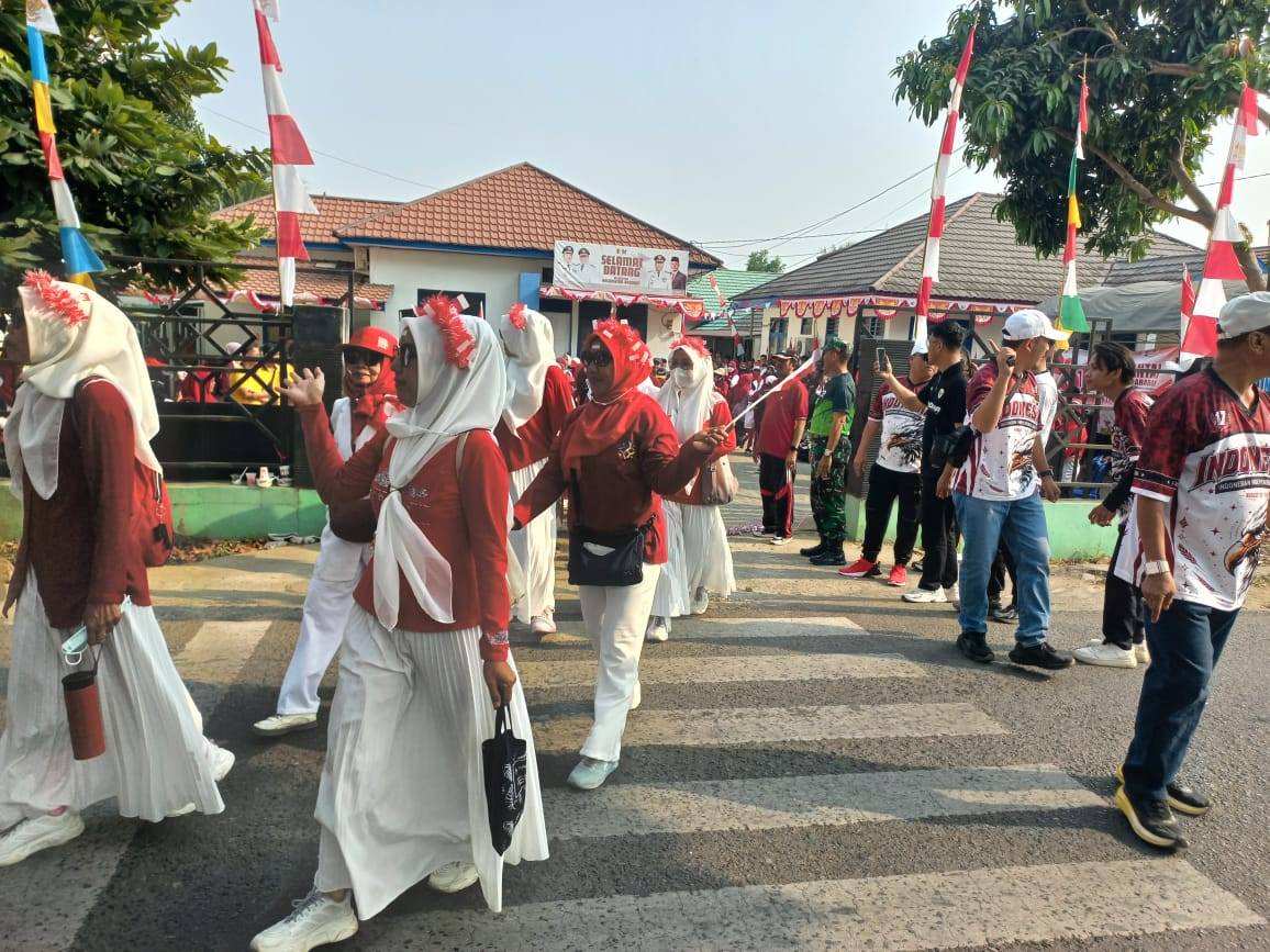 Meriahkan HUT RI, Koramil dan Forkopincam Barabai Ajak Warga Hidup Sehat