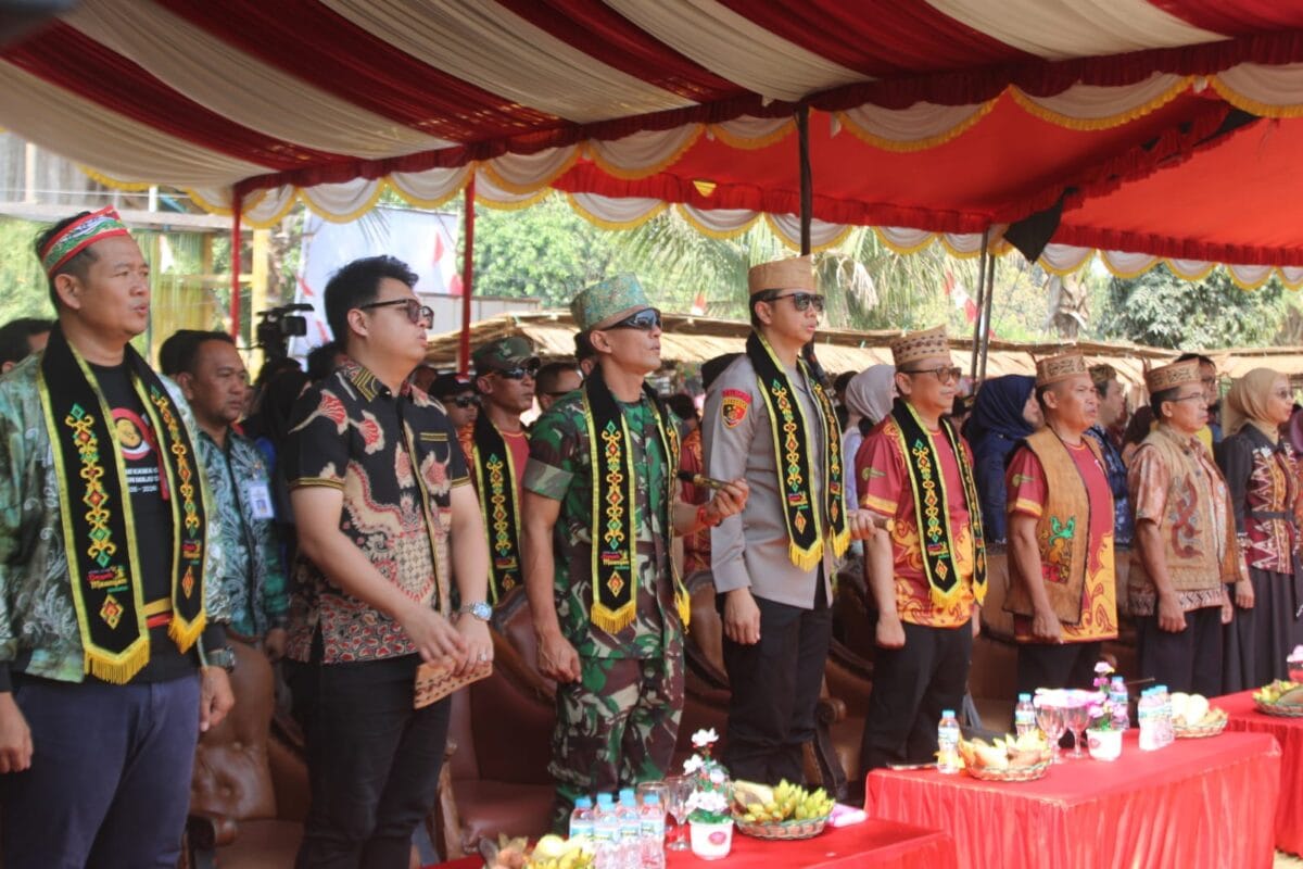 Meriahkan Festival Dayak Ma’anyan, Dandim 1008/Tabalong Dorong Budaya Lokal Terus Lestari