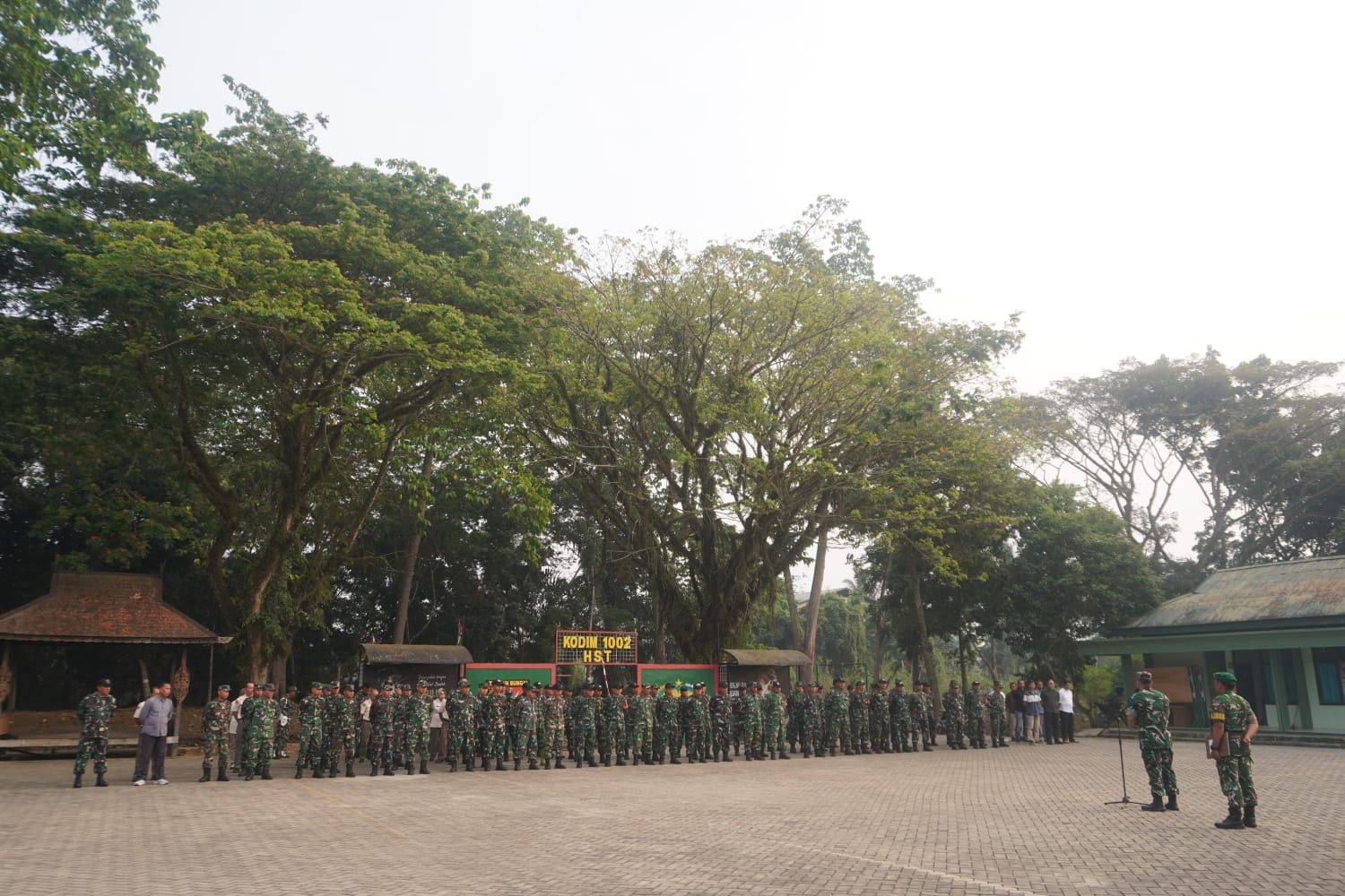 Dandim HST Tekankan Sinergi dan Kesiapsiagaan Hadapi Karhutla Dandim HST Tekankan Sinergi dan Kesiapsiagaan Hadapi Karhutla