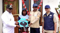 Peresmian 100 Rumah Layak Huni di Domande, Merauke