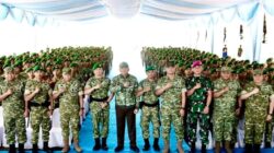 Wapang TNI Tinjau Kesiapan Yonif TP di Sumatera Utara
