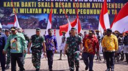 Karya Bakti Skala Besar Korem 172/PWY, Wujud Nyata Kehadiran TNI AD untuk Masyarakat Papua