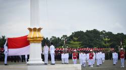 Semangat Kemerdekaan, Dandim 1710/Mimika Hadiri Upacara HUT ke-81 RI di Timika