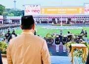 Panglima TNI Hadiri Upacara Penurunan Bendera Sang Merah Putih di Istana Merdeka