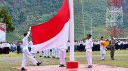Kodim 1714/Puncak Jaya, Polri dan Pemda Sinergitas Kawal Penuh Upacara HUT RI Ke-81 di Puncak Jaya