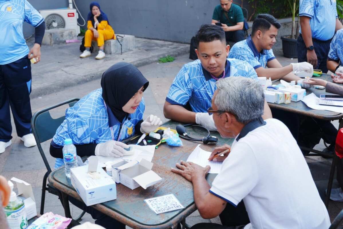 TNI Gelar Pemeriksaan Kesehatan Gratis Sambut HUT ke-81