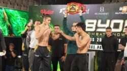 Kekalahan Jeka Saragih di Byon Combat Showbiz 8