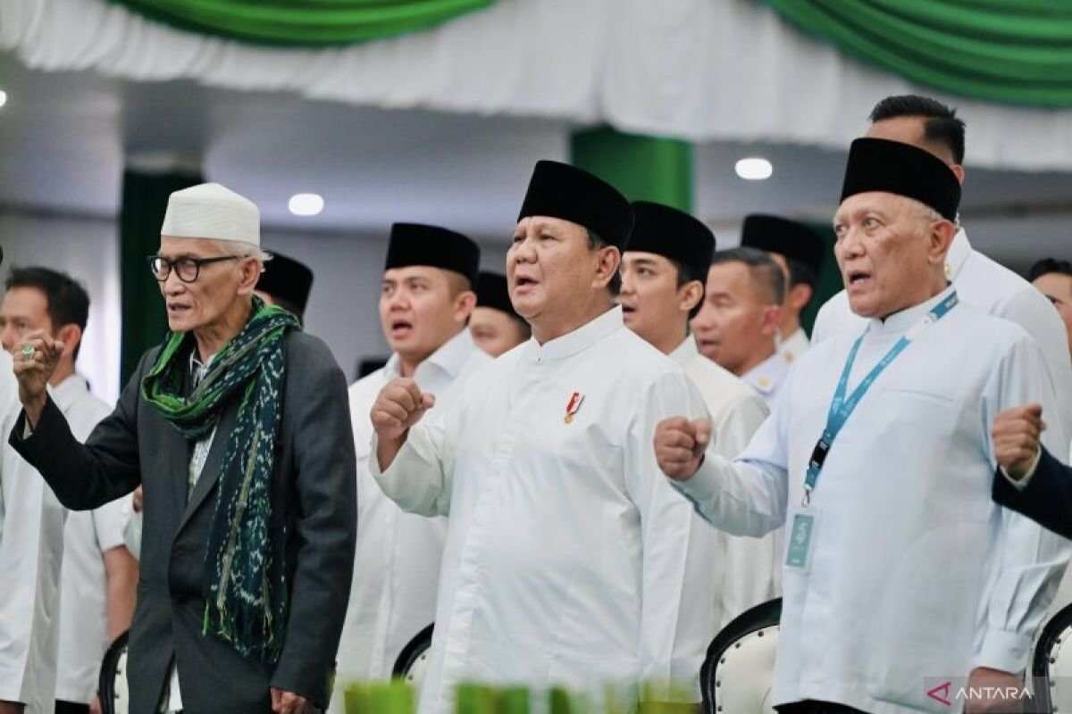Prabowo Resmi Tutup Muktamar Ke-35 Nahdlatul Ulama