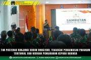 Tim Pusterad Kunjungi Kodim 0906/Kkr, Tegaskan Pengawasan Program Teritorial Dan Berikan Pengarahan Kepada Babinsa