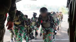 Prajurit SOF TNI dan US Army Sukses Laksanakan Infiltrasi Udara Dalam Latihan Super Garuda Shield 2026 Prajurit SOF TNI dan US Army Sukses Laksanakan Infiltrasi Udara Dalam Latihan Super Garuda Shield 2026