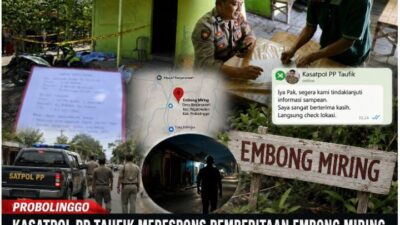 Diberitakan Sejumlah Media, Kasatpol PP Taufik Akhirnya Respons Soal Embong Miring