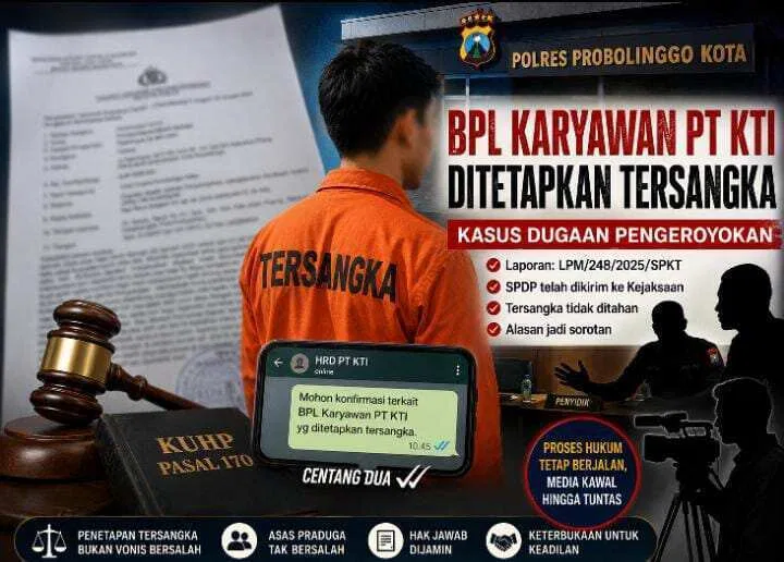 Status Tersangka Disandang, Karyawan PT KTI Bayu Tak Ditahan dalam Kasus Penganiayaan