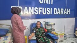 Peduli Sesama, Babinsa Kodim 1002/Barabai Donorkan Darah bagi Warga