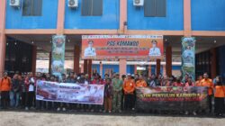 Tim Penyuluhan Karhutla Mabes TNI Rangkul Komunitas IndoJek Tabalong