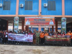 Tim Penyuluhan Karhutla Mabes TNI Rangkul Komunitas IndoJek Tabalong
