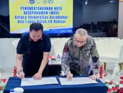 Dampingi Pengabdian Kepada Masyarakat (PKM) Universitas Borobudur, Bamsoet Tegaskan Lapas Harus Mampu Membentuk Warga Binaan yang Siap Hidup Taat Hukum