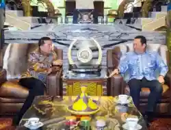 Menerima Ketum PERIKLINDO Jenderal Moeldoko Bamsoet Dorong Indonesia Jadi Basis Industri Kendaraan Listrik Dunia