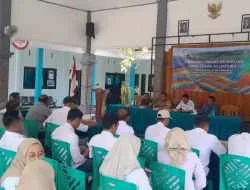 Dukung Ketahanan Energi Nasional, Bati Tuud Koramil Ngasem Bojonegoro Hadiri Sosialisasi Survei Seismik 2D Lamturo