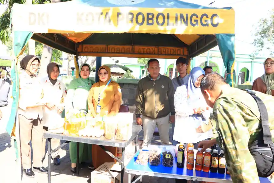 Sambut HUT TNI Ke 81 Tahun 2026, Kodim Probolinggo Gelar Bazar