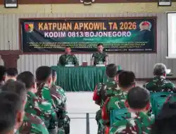 Kodim Bojonegoro Gembleng Apkowil: Pertajam Kemampuan Teritorial yang Unggul, Modern dan Humanis